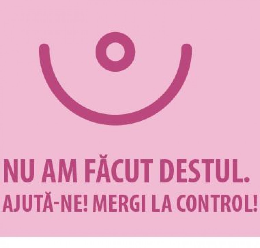 "Nu am făcut destul", campanie împotriva cancerului la sân