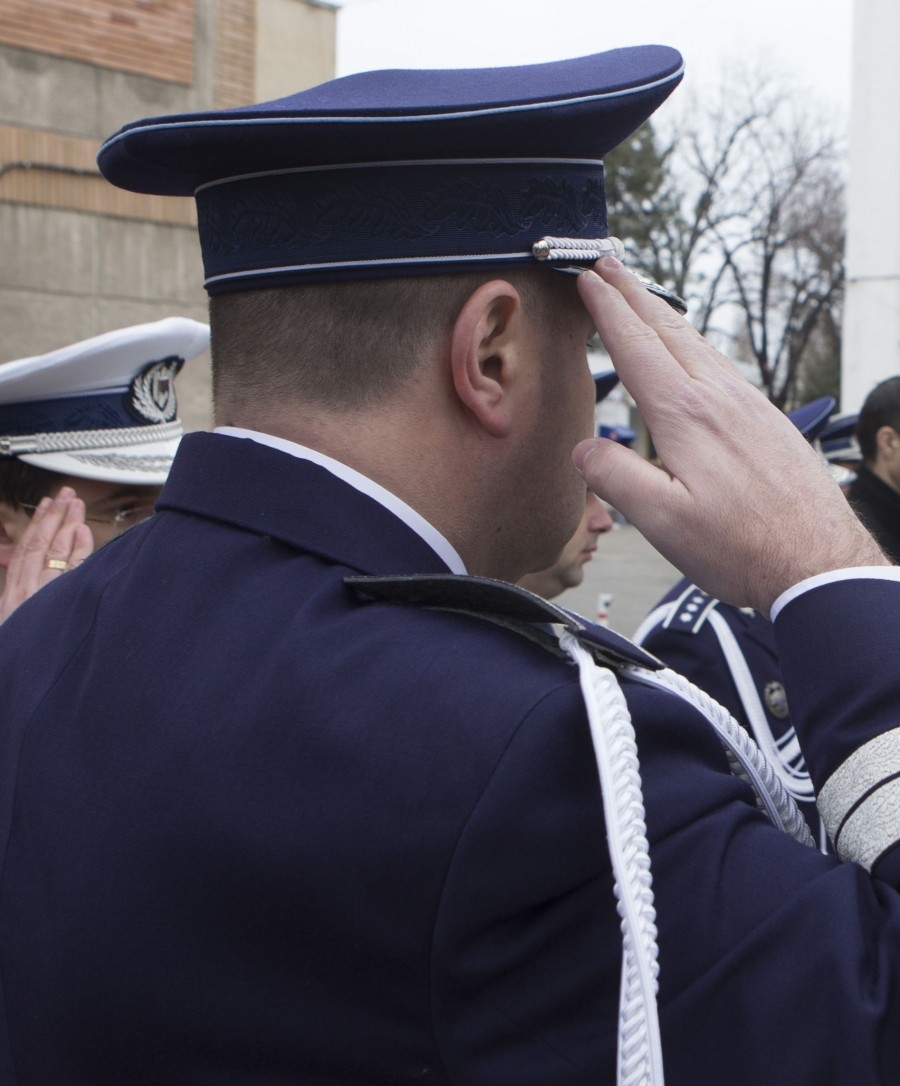 ZIUA POLIȚIEI, serbată fără festivism la Galați. Gradele noi, ABSENTE la apel