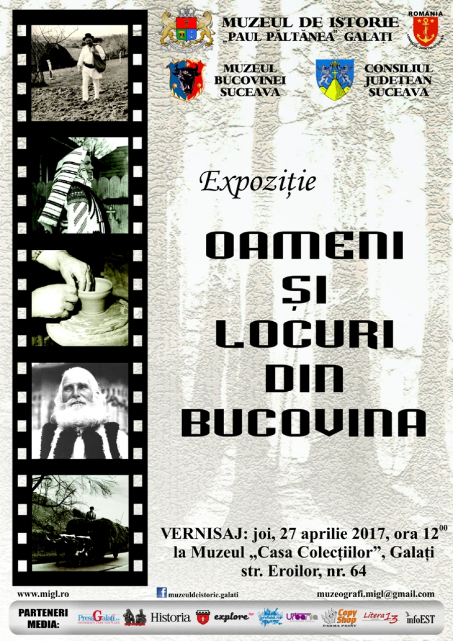 Expoziţia "Oameni şi locuri din Bucovina"