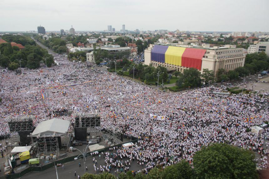 Mitingul PSD prin ochii jurnaliştilor străini