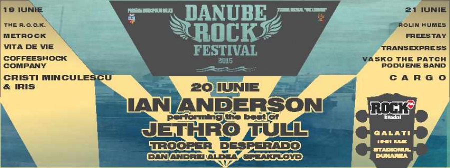 Festivalul "Rock la Dunăre" 2015 - Programul zilei de sâmbătă