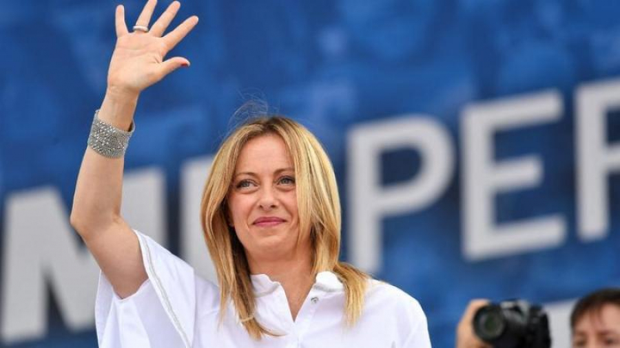 Giorgia Meloni, favorită să devină prima femeie prim-ministru din Italia