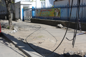 Cabluri-capcană pentru copiii de grădiniţă (FOTO)