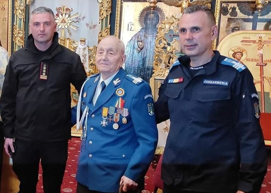 Doi veterani de război la Jandarmeria Galați