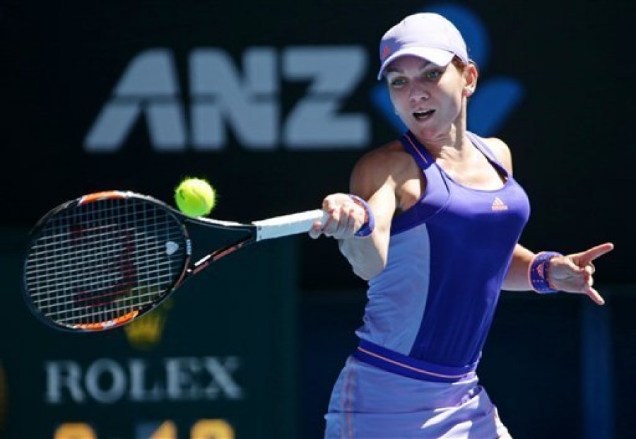 Simona Halep e în sferturile de finală la Australian Open
