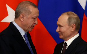Putin și Erdogan se întâlnesc la Soci, pe malul Mării Negre