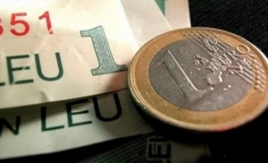 Ieri, euro a pierdut un ban
