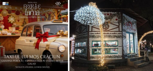 Cum vă puteți plimba cu Taxiul lui Moș Crăciun