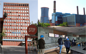 Imagine de pe vremea când uzina Electrocentrale era funcțională