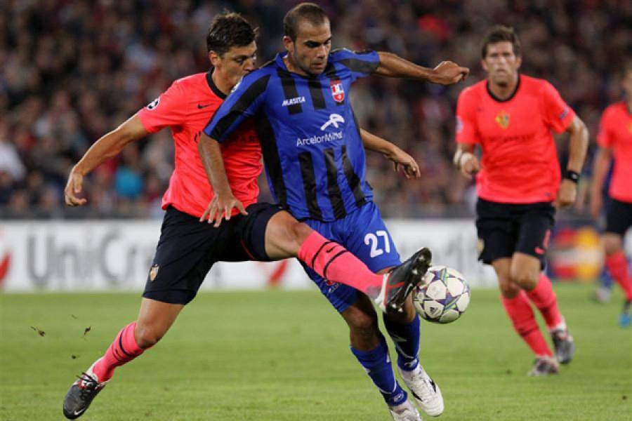 VIDEO Marius Pena a debutat cu gol marcat la FK Baku