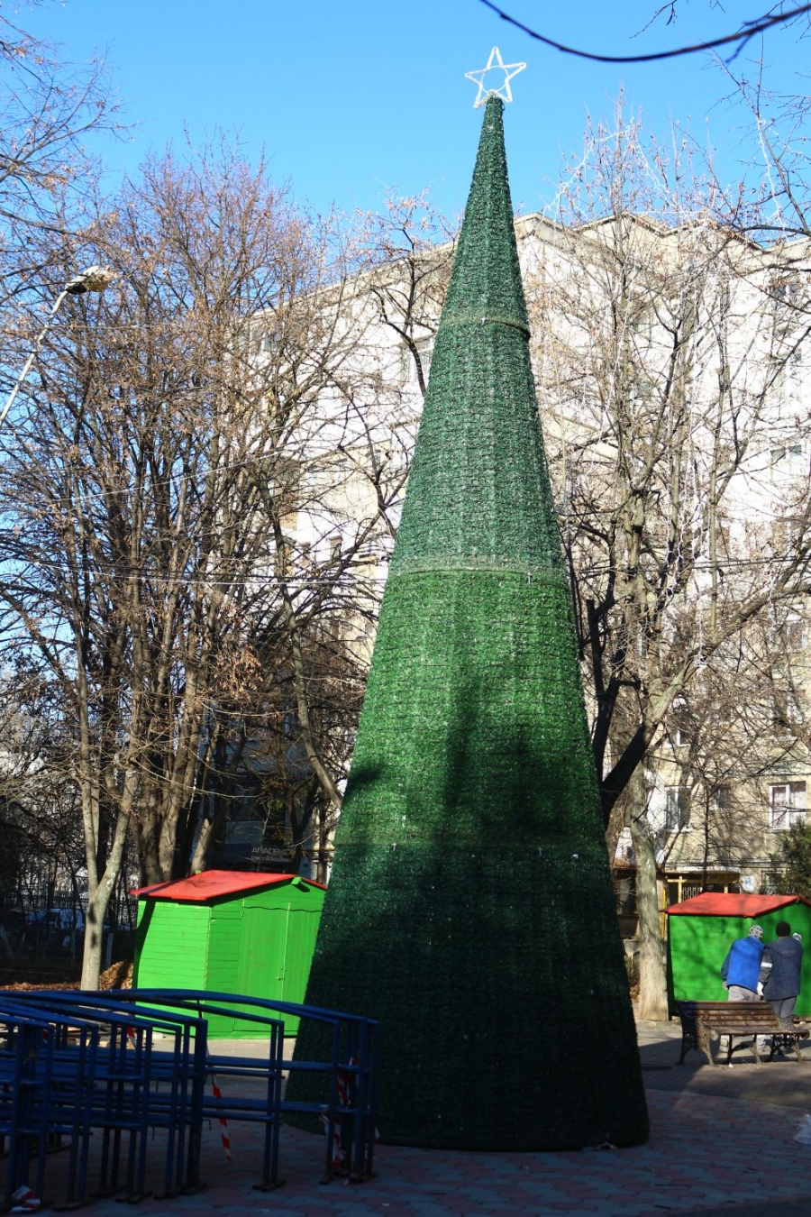 În aşteptarea Crăciunului | Primăria împodobeşte BRAZII din oraş (FOTO)