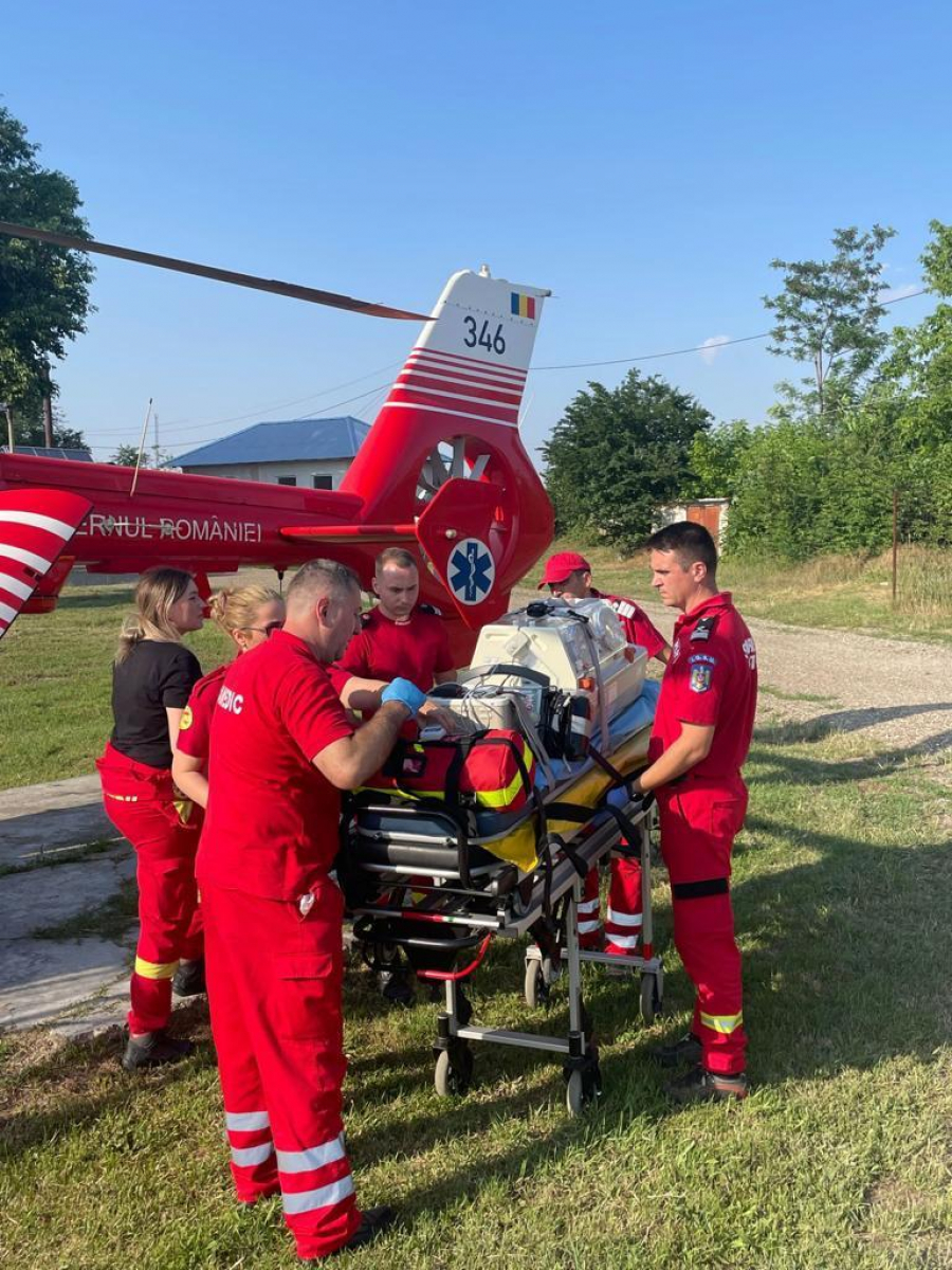 Un bebeluș din Galați este în stare gravă după ce a fost intoxicat cu nitriți