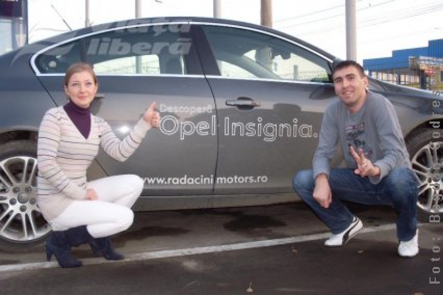 Întrecere pentru un Opel Insignia