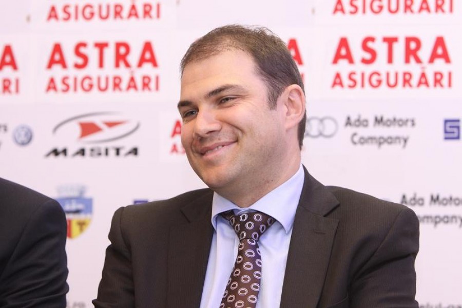 Lucian Ciofoaia, administrator special Oţelul: "Astra Asigurări îşi menţine contractul, rămâne sponsorul principal al clubului"