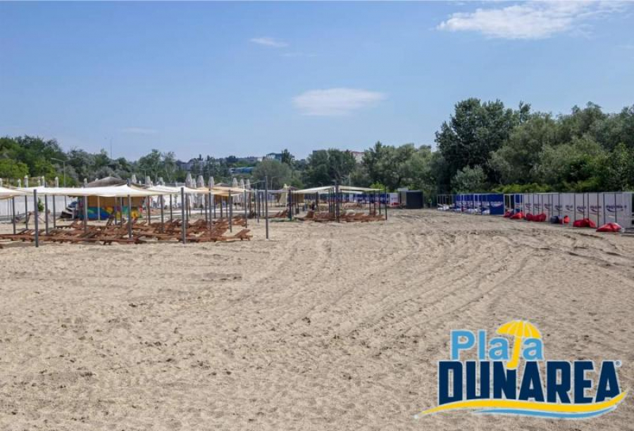 S-a redeschis Plaja „Dunărea”. Primii clienţi din noul sezon estival