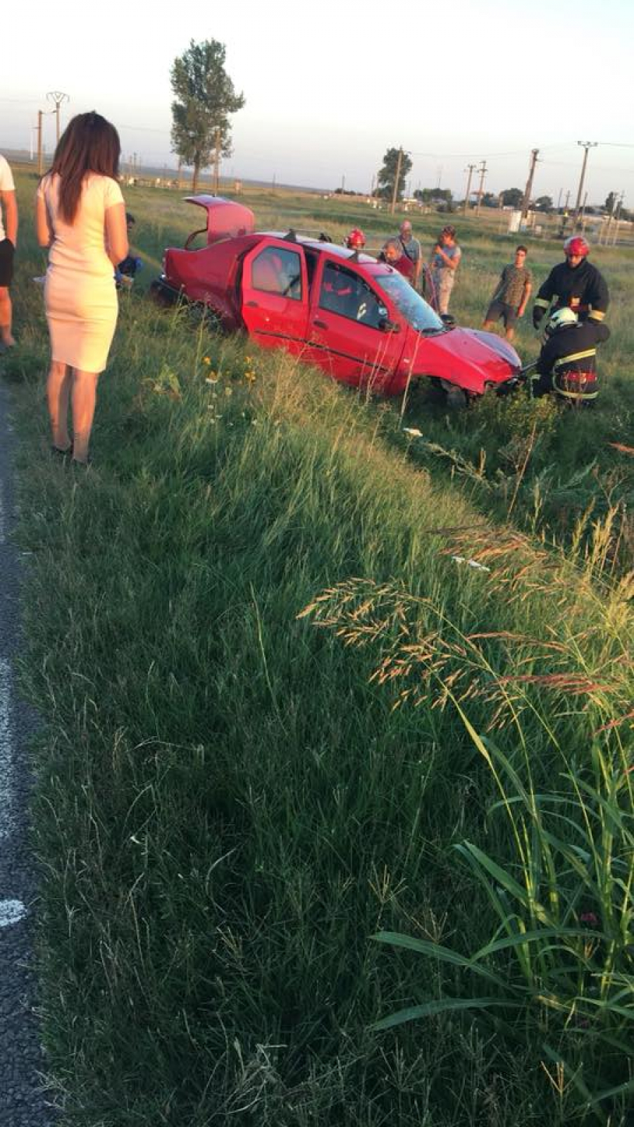 Accident grav în apropiere de Galați. O femeie a murit