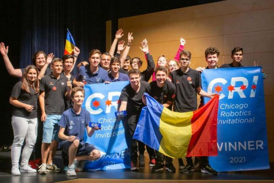 Echipa de robotică a României a revenit în țară