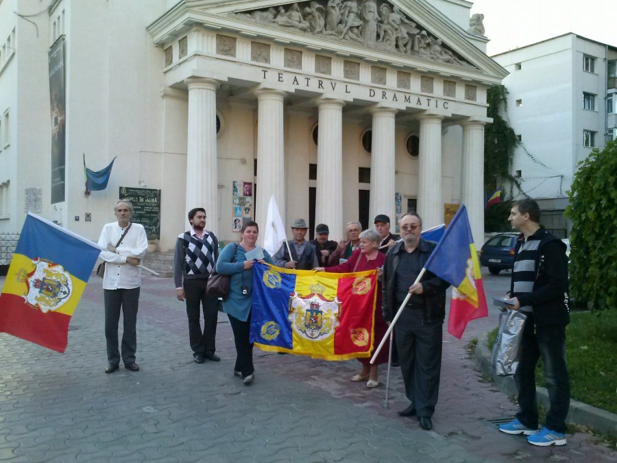 Acţiune simbolică: Ziua Reginei Ana, marcată şi la Galaţi