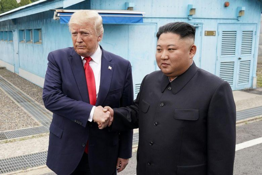 Trump și Kim Jong-un, întâlnire în zona demilitarizată
