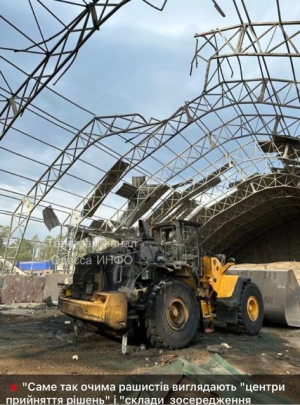 Silozuri de cereale și depozite distruse de ruși în porturile din Ucraina (FOTO și VIDEO)