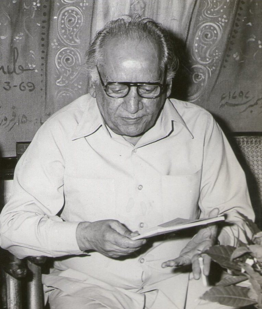 Faiz Ahmed Faiz, unul dintre celebrii scriitori de limbă urdu din Pakistan
