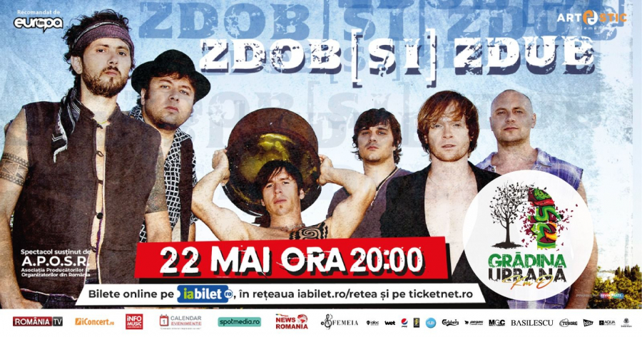 Concert amânat al trupei „Zdob şi Zdub”, după ce artiştii s-au îmbolnăvit de COVID-19