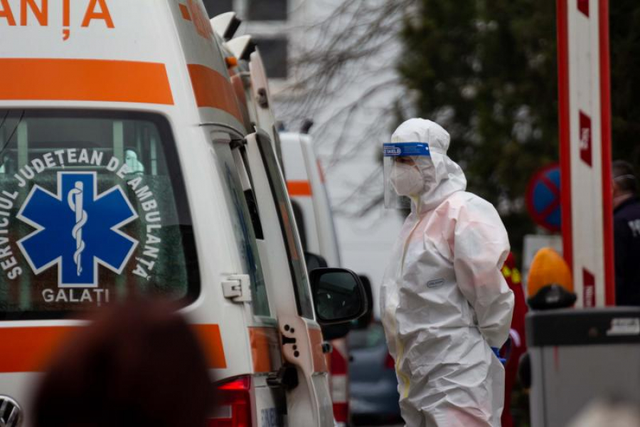 Focar de COVID-19 la Spitalul Județean din Galați, pentru prima dată în cel de-al patrulea val pandemic