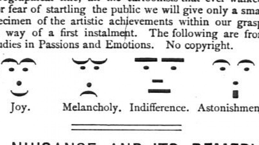 Potrivit unor cercetări, emoticoanele au fost inventate înaintea calculatoarelor
