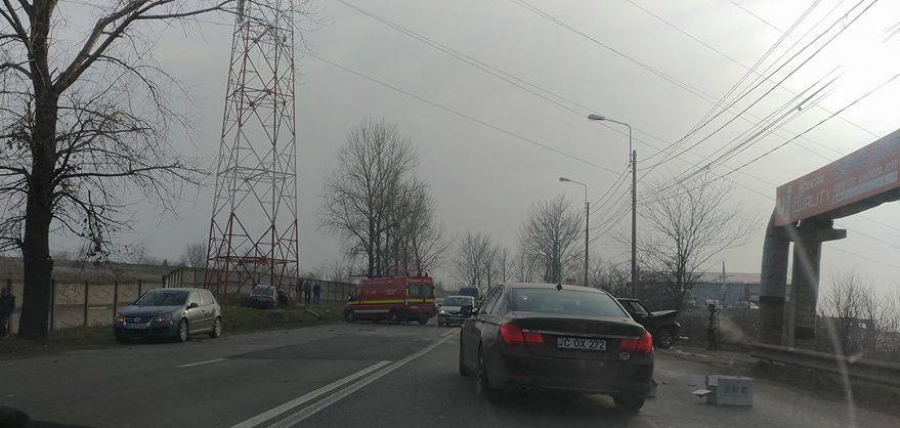 ACCIDENT cu doi răniţi, pe Drumul de Centură