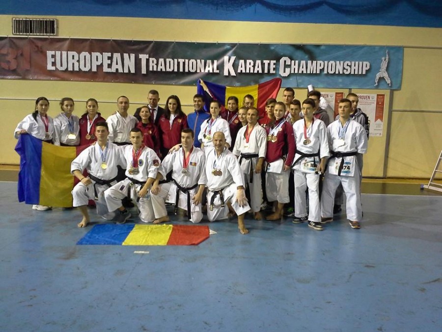 Trei karateka gălăţeni au devenit campioni europeni