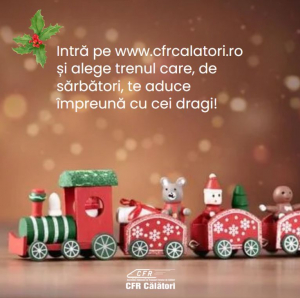 CFR călători, program adaptat de sărbători