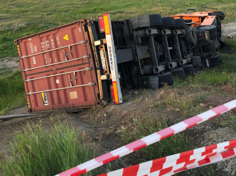 Accident rutier pe DN 25, la ieşirea din Piscu, spre Galați