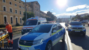 14 persoane au fost rănite ușor într-un accident rutier produs în Arad
