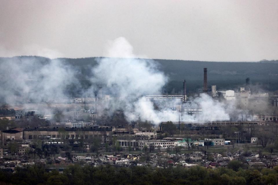 Primul oraș capturat de ruşi, în noua lor ofensivă din Donbas