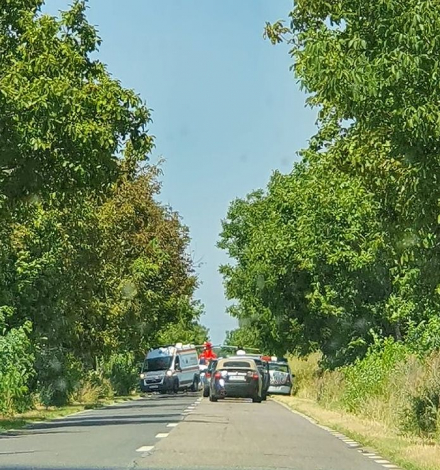 Accident grav între Băleni şi Cuca. Un şofer a adormit la volan