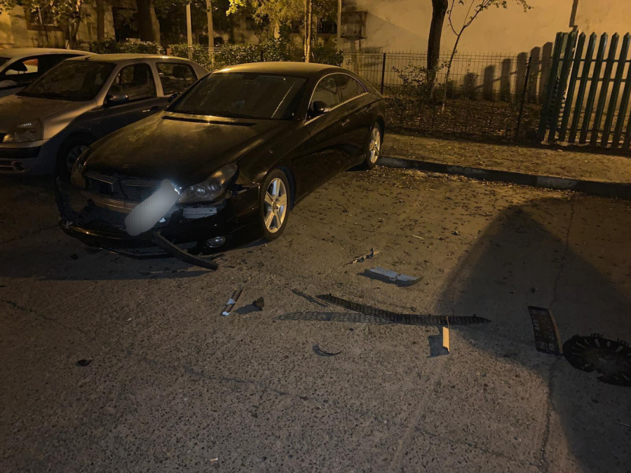 Trei mașini din Mazepa, „victimele” unui șofer beat