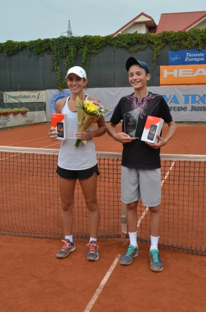 Finale româneşti la “Europenele” de tenis pentru juniori de la Galaţi