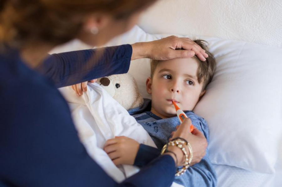 Cinci copii diagnosticați cu gripă, în Galați