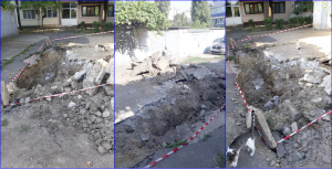 Un gălățean se chinuie de un an să intre în garajul personal
