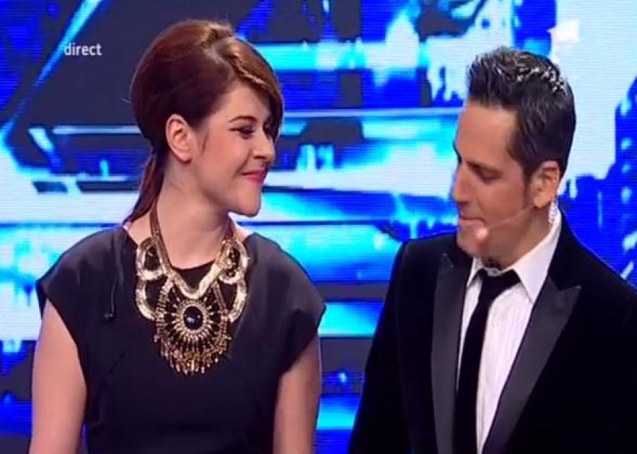 O gălăţeancă în FINALA X Factor/ Alexandra Crişan, duet senzaţional cu Ştefan Bănică (VIDEO)