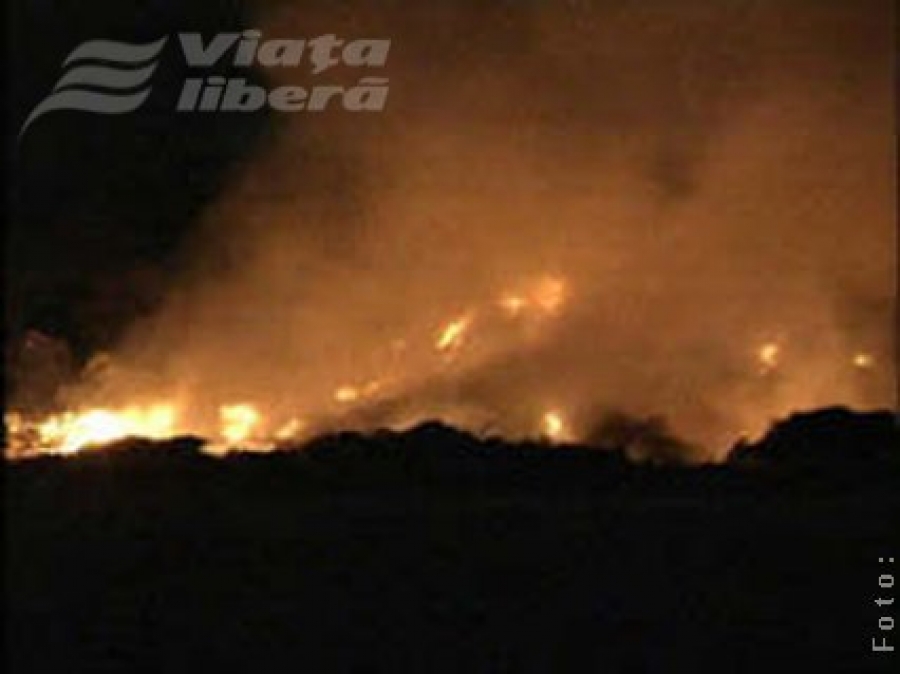 Foc în Fileşti