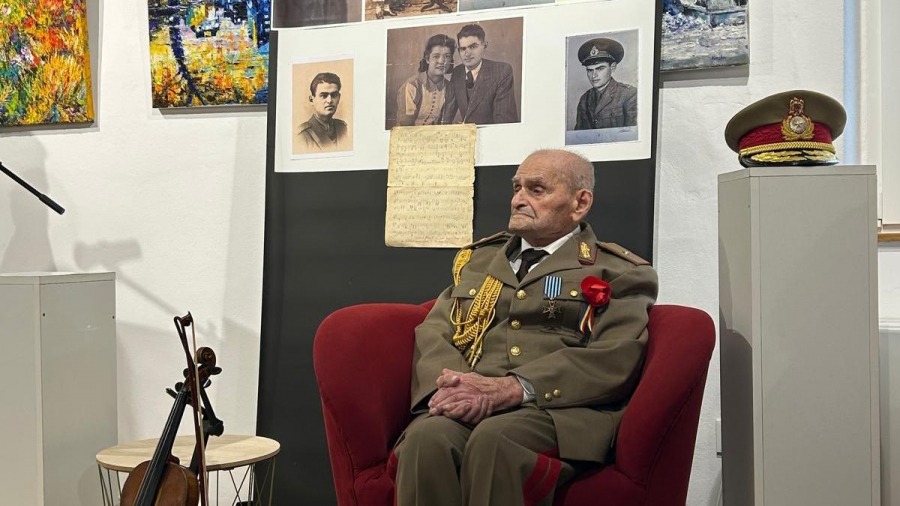 Veteran de război, făcut general la 110 ani