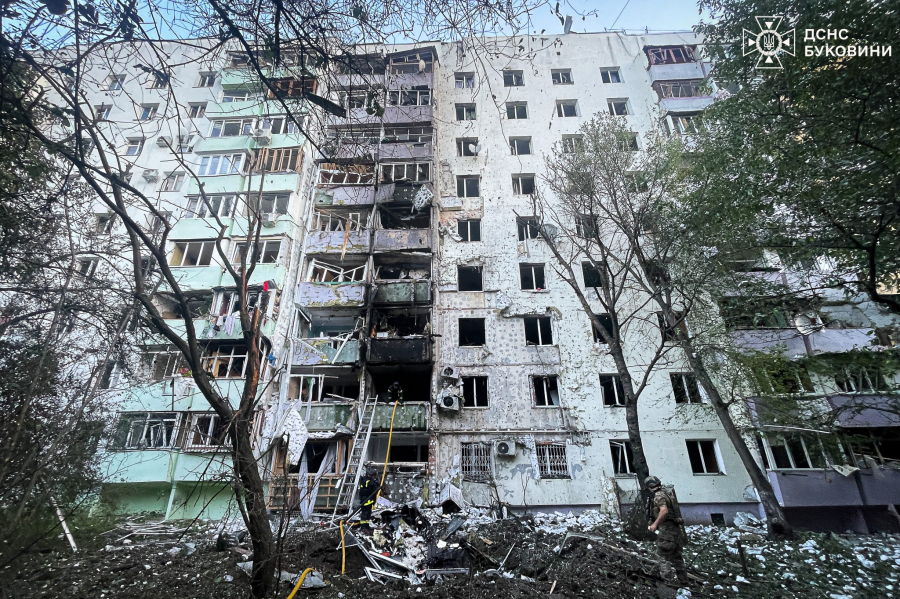Doliu naţional la Cernăuţi, după atacul rusesc din noaptea trecută