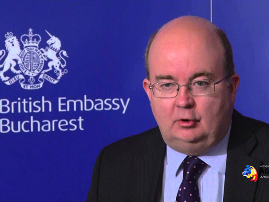 Ambasadorul Marii Britanii ajunge la "Casa Cuza"