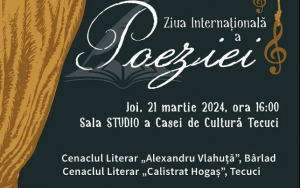 Ziua Internațională a Poeziei, la Tecuci