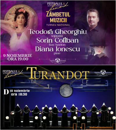 Sfârșit de săptămână cu Zâmbetul muzicii și Turandot, la Galați