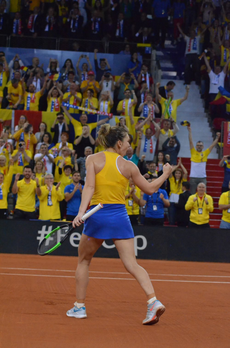 Egalitate după prima zi a semifinalei Fed Cup (FOTO)