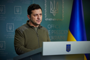 Volodimir Zelenski este convins că drapelul ucrainean va flutura din nou în Crimeea