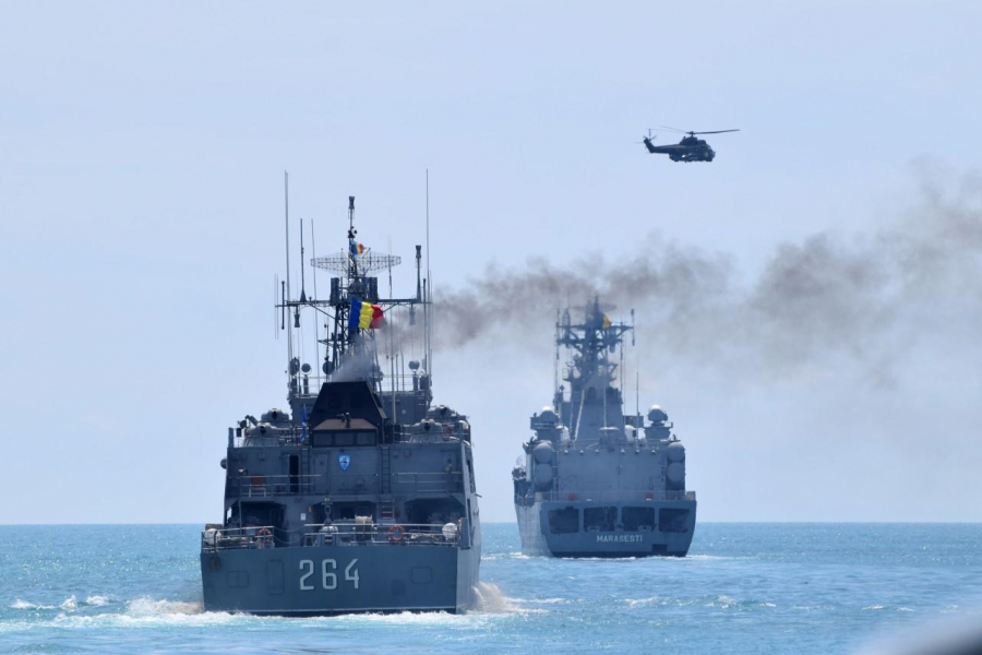 Exerciţii militare navale în Marea Neagră