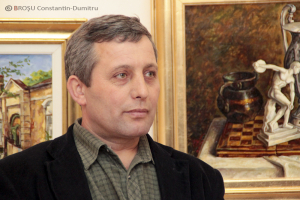 Plasticianul Mihai Coţovanu într-o altă expoziţie personală